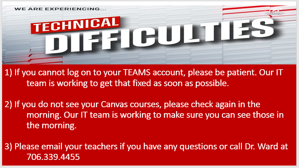 Technical Difficulties